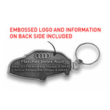 Automotive Theme Custom Shape Key Chain $2.88 - $1.99