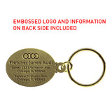 Automotive Theme Oval Photo Look Key Chain $2.88 - $1.99