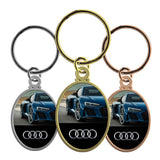 Automotive Theme Oval Photo Look Key Chain $2.88 - $1.99